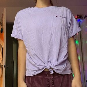 Champion Tie Front t shirt